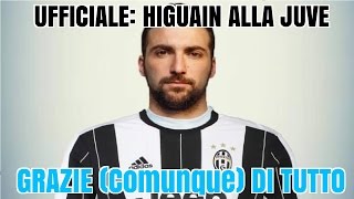 UFFICIALE: Higuain alla juve…Grazie (comunque) di tutto