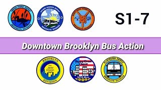 Bus Fantasy S1-7: Downtown Brooklyn Bus Action  (MTA-NYCT)
