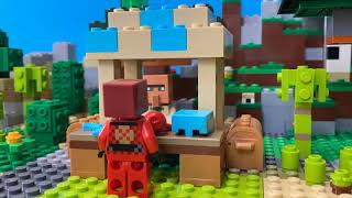 LEGO MINECRAFT: Illager Raid - Episode 1 (Stop Motion)