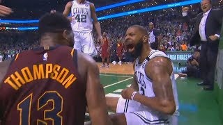 Marcus Morris Taunts Tristan Thompson and Both Exchange Words! Cavaliers vs Celtics Game 2