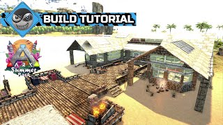 ARK: Survival Evolved - How to build a House - Beach House (Speed Build)