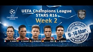 PES 2017 myClub Ball Opening Free UCL R16 STARS WEEK 2