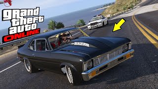 GTA V - ROLE E FUGA COM CARRO ANTIGÃO   - GTA 5 MODS