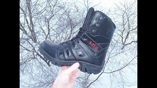 Тактические ботинки(Берцы) с AliExpress. ОБЗОР. Обувь для активного отдыха.