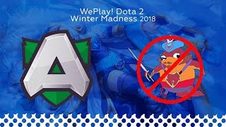 Alliance vs NoPangolier - Quarterfinals @Map1 | DotA2 Highlights | Winter Madness 2018 (04.12.2019)