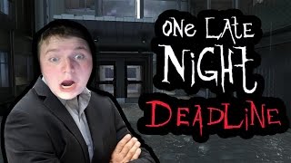 НОВЫЙ ОФИСНЫЙ УЖАСТИК?! | One Late Night Deadline Прохождение