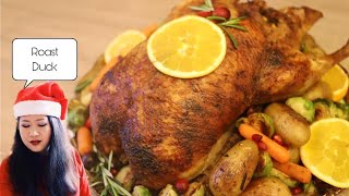 เป็ดอบซอสส้ม อบยังไง?? หนังกรอบเนื้อนุ่มฉ่ำ ไร้กลิ่นสาบ /  roasted duck with orange sauce