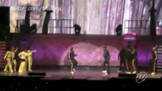 Chris Brown "Freeze" Dance-off - Manchester Evening News Arena - 10th Jan 09