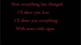 Creed - with arms wide open (lyrics)