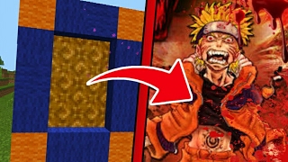 COMO FAZER UM PORTAL PARA O MUNDO DO NARUTO - MINECRAFT PE