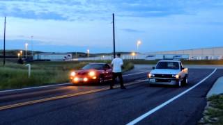 1JZ Toyota Pickup Truck Vs LS1 Trans Am