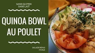 Quinoa bowl au poulet