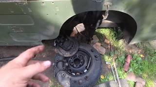 Луаз 967 замена шкворни и рулевого наконечника (без опыта)