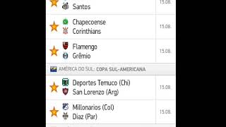 Palpites de futebol para o dia 15/08/18