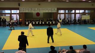 「松永選手 対 菅原選手」＜3回戦＞愛知県柔道選手権大会 2020/2/9