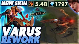 INSANE PENTAKILL WITH NEW VARUS | NEW SKIN - BunnyFuFuu