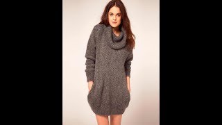 Удлиненный Джемпер Спицами - 2019 / Extended Jumper / Erweiterter Jumper