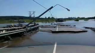 Наводнение паводок в тулуне
