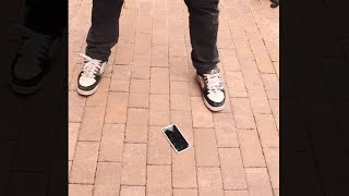 guy cracks the very first iPhone X