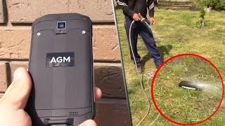 AGM А8 вместо мастерка и лопаты