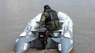 Лодка ПВХ GLADIATOR C370AL и мотор Zongshen\ Selva 9.9