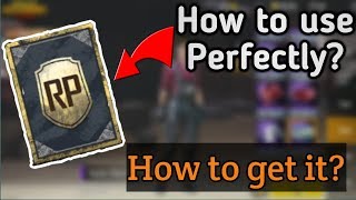 How to use Rp Mission Card ? How to get This? | Pubg Mobile