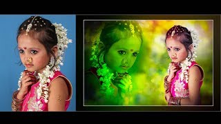 Photoshop cc tutorial cut out hair techniques in HIndi
