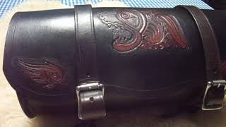 SACOCHE  DE FOURCHE MOTO CELTIQUE