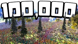 100,000 Units in 1 Battle! - Ultimate Epic Battle Simulator Gameplay - UEBS Alpha