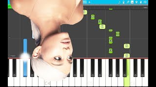 Ariana Grande - pete davidson PIANO Tutorial EASY (Sweetener) Piano Cover