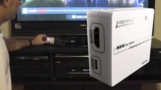 HDMI Audio Extractor For Roku Or Any Media Device