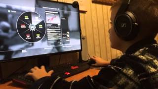 Школьник  играет в cs:go и у него бомбит пукан!