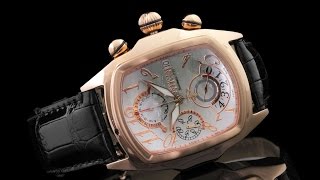 Invicta 12619 Reserve Dragon Lupah Meteorite Valjoux 7750 Swiss Chronograph Automatic Alligator Stra