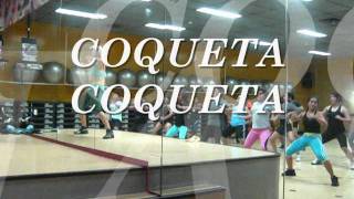 JOHANA ZAMBRANO BAILANDO COQUETA (DJ PELIGRO)GOLDS GYM MINKA