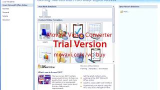 Unrecogined Access Database format