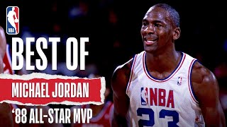 Michael Jordan's MVP Performance At the 1988 All Star Game in Chicago