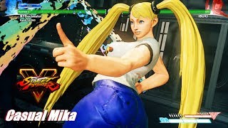 Street Fighter 5 mods Casual Mika
