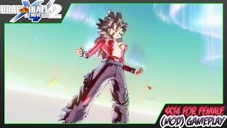 Dragon Ball Xenoverse 2 | Super Saiyan 4 Transformation for Female CAC (MOD)
