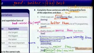 Gateway B1 | SB | Unit 5 | образование и употребление сравнительной степени/comparatives