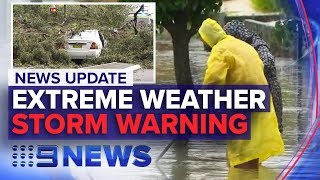 News Update: Sydney storm damage, QLD warning | Nine News Australia