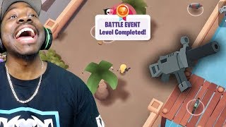 COMPLETING SMG BATTLE EVENT ON NEW MAP! Battlelands Royale Gameplay Ep. 3