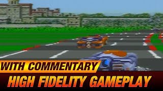 Outrun 2019 for Sega Genesis (High Fidelity Gameplay)