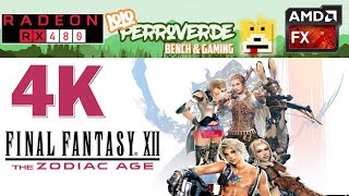 Final Fantasy XII The Zodiac Age - 4k Gaming: RX 480 + FX-8300