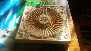 Геометрическая резьба по дереву (3D) Часть 2 (не для начинающих)