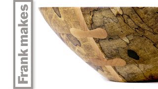 Woodturning A Spalted Maple Bowl
