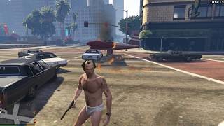 GTA5 Обычный понедельник или крутые парни не смотрят на взрыв