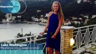 Alton Towers amputee making fast recovery, says brother
