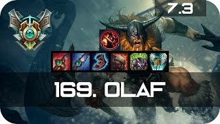 Master Olaf Jungle w/ Commentary vs Lee Sin Season 7 s7 Patch 7.3 2017 Gameplay Guide Build Normals