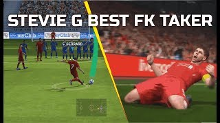 Legend Steven Gerrard • Is He The Best Free-kick Taker!