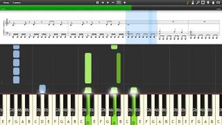Rammstein - Mein Herz Brennt - Piano tutorial and cover (Sheets + MIDI)
